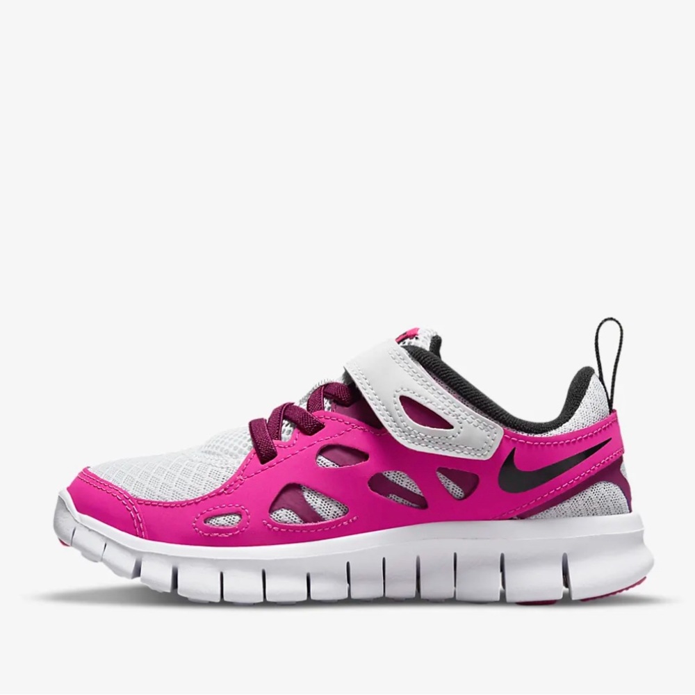 Size 1 Kids Nike Free Run 2 unisex